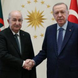 Erdoğan, Cezayir Cumhurbaşkanı Tebbun ile g&ouml;r&uuml;şecek