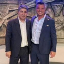 Hakan Safi'den Sadettin Saran'a ziyaret