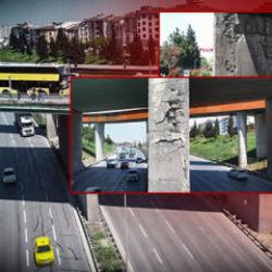 İstanbul'da korkutan manzara! Yola d&ouml;k&uuml;lmeye başladı: Her g&uuml;n binlerce yaya kullanıyor