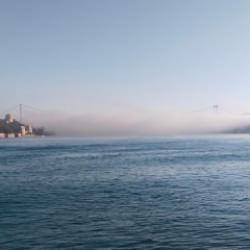 İstanbullular sisle uyandı, vapur seferleri iptal