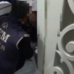 Kilis'te FET&Ouml; operasyonu: Firari şahıs banyodaki gizli b&ouml;lmeden &ccedil;ıktı
