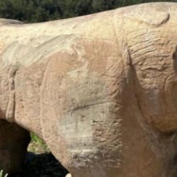 Roma d&ouml;nemine ait aslan heykeli ele ge&ccedil;irildi