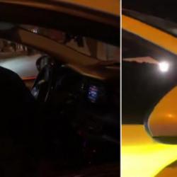 Taksiciden motosikletliye tehdit: &rsquo;10 dakikaya gel buraya'