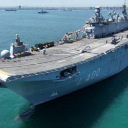 TCG Anadolu, SAHA 2026'da vatandaşların ziyaretine a&ccedil;ıldı
