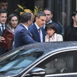 U&ccedil;ağı acil iniş yapmıştı, Sanchez, Ankara'dan ayrıldı!