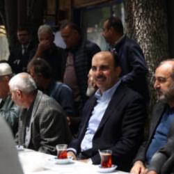 Başkan Altay, Saray&ouml;n&uuml;'nde vatandaşlarla bir araya geldi