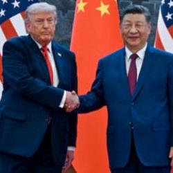 ABD ve &Ccedil;in liderleri bir araya geldi! Trump ve Şi'den a&ccedil;ıklama! H&uuml;rm&uuml;z anlaşması