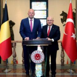 Bakan G&uuml;ler, Bel&ccedil;ikalı mevkidaşı Francken ile g&ouml;r&uuml;şt&uuml;