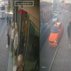 Beyoğlu&rsquo;nda cansız mankenin kıyafetini &ccedil;alan hırsız 3,5 ay sonra yine aynı y&ouml;ntemi denedi