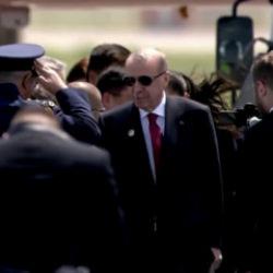 Cumhurbaşkanı Erdoğan&rsquo;a T&uuml;rkistan&rsquo;da coşkulu karşılama&hellip;