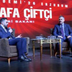 İ&ccedil;işleri Bakanı Mustafa &Ccedil;ift&ccedil;i T&Uuml;GVA İhtisas Akademi programına katıldı