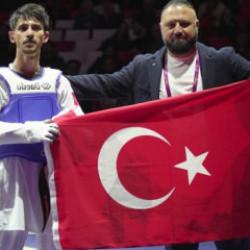 İsrailli rakibini ezdi ge&ccedil;ti! T&uuml;rk sporcu Avrupa şampiyonu