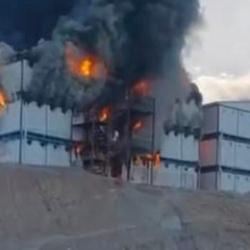 Kahramanmaraş&rsquo;ta şantiye yangını: 1 &ouml;l&uuml;, 6 yaralı