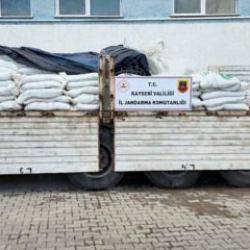Kayseri'de ele ge&ccedil;irildi: Tam 24 ton!