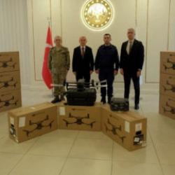 Kırklareli&rsquo;de sınır g&uuml;venliğinde kullanılmak &uuml;zere 17 İHA desteği