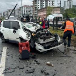 Rize&rsquo;de feci kaza: 1 &ouml;l&uuml;, 7 yaralı