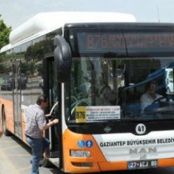 Gaziantep B&uuml;y&uuml;kşehir duyurdu: Arife g&uuml;n&uuml; dahil bayram boyunca ulaşım &uuml;cretsiz 