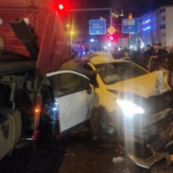 Giresun'da 5 kişinin &ouml;ld&uuml;ğ&uuml;, 7 kişinin yaralandığı katliam gibi kaza kemerada