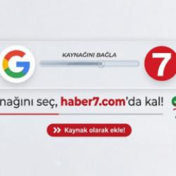 Google&rsquo;da Haber7.com&rsquo;u favori kaynağınız yapın, gelişmeleri anında takip edin!
