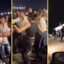 Poizi konserinde meydan savaşı: Tekme ve yumruklar havada u&ccedil;uştu