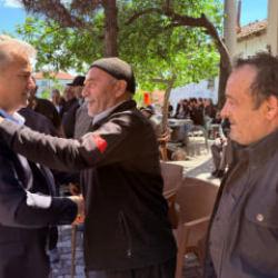 Milletvekili Canbey'den 6 mahalleye ziyaret 
