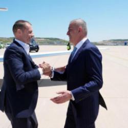 UEFA Başkanı Aleksander Ceferin, İstanbul'a geldi
