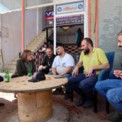 Başkan Şahin, Kurban Bayramı &ouml;ncesi besi OSB&rsquo;de incelemelerde bulundu