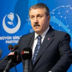 BBP Genel Başkanı Destici'den CHP mesajı