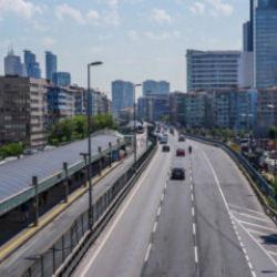 İstanbul trafiğine bayram molası: Yollar bomboş kaldı