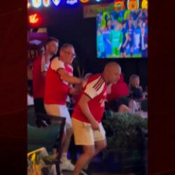  Şampiyonlar Ligi finali sonrası Fethiye'de taraftarlar birbirine girdi