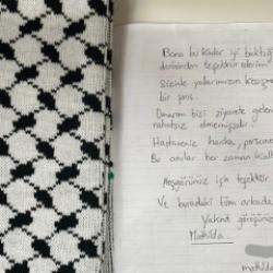 Sumud Filosu aktivisti Mallet&rsquo;ten T&uuml;rk sağlık &ccedil;alışanlarına teşekk&uuml;r mektubu