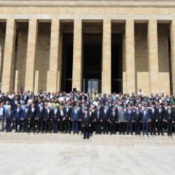Aziz Yıldırım, Anıtkabir'i ziyaret etti