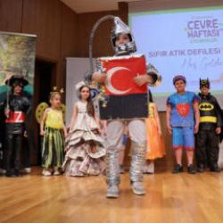 Bağcıların &ccedil;ocuklarından &ldquo;Sıfır Atık&rdquo; g&ouml;sterisi