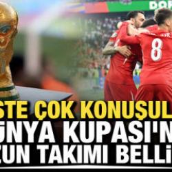 Bu liste &ccedil;ok konuşulacak! D&uuml;nya Kupası'nın en uzun takımı belli oldu