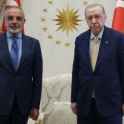DEM Partili Sırrı Sakık, Cumhurbaşkanı Erdoğan ile g&ouml;r&uuml;şt&uuml;
