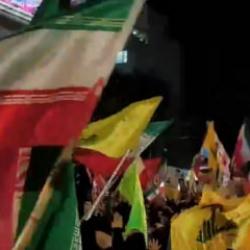  İran, İsrail'e y&ouml;nelik misillemeleri başlattı! İranlılar canlı yayında kutladı