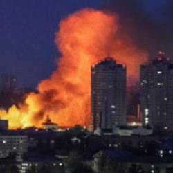 Kiev ve Dnipro'ya f&uuml;ze yağmuru! &Ccedil;ok sayıda &ouml;l&uuml; var