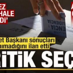 Kolombiya'da se&ccedil;im! Cumhurbaşkanı ilan etti: Sonu&ccedil;ları tanımıyorum! Jet cevap ABD'ye &ccedil;ağrı