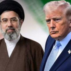Trump'tan M&uuml;cteba Hamaney'e: Tanışmaktan onur duyarım