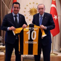 Başkan Erdoğan, Acun Ilıcalı'yı kabul etti