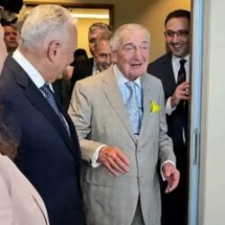 Binali Yıldırım'dan "fıkra" a&ccedil;ıklaması! 'Nezaket gereği g&uuml;ld&uuml;m'