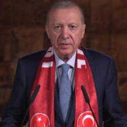 Cumhurbaşkanı Erdoğan'dan A Milli Takım'a destek mesajı