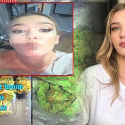 Melisa D&ouml;ngel'in telefonunda uyuşturucu yazışmaları! Madde kullanırken fotoğrafı &ccedil;ıktı