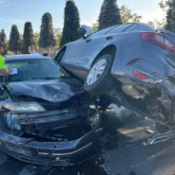 Nevşehir'de zincirleme kaza: 4 ara&ccedil; birbirine girdi, 5 yaralı var