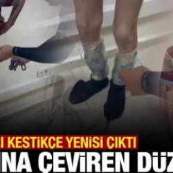 Şaşkına &ccedil;eviren d&uuml;zenek: Bantları kestik&ccedil;e yenisi &ccedil;ıktı