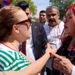 Kılı&ccedil;daroğlu ve &Ouml;zel destek&ccedil;isi kadınlar arasında hain tartışması!