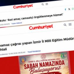 T&Uuml;GVA'nın "Yaz Okulu" ve MEB'in 'Milli ma&ccedil; duası' Cumhuriyet gazetesini rahatsız etti
