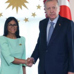 Venezuela Ge&ccedil;ici Devlet Başkanı Rodriguez'den T&uuml;rkiye paylaşımı