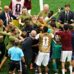 2026 D&uuml;nya Kupası'nın en gergin ma&ccedil;ı! 6-0 sonrası kavga &ccedil;ıktı