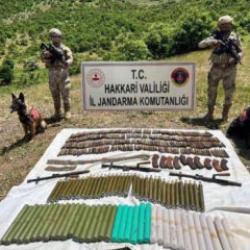 8 ilde 34 mağara, sığınak ve barınma alanı imha edildi